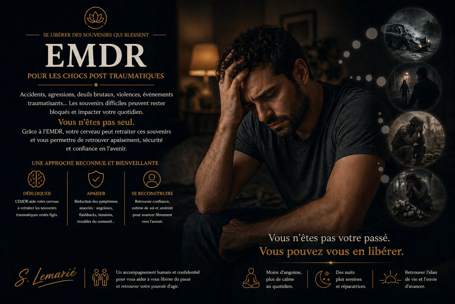 EMDR choc post-traumatique, Grasse