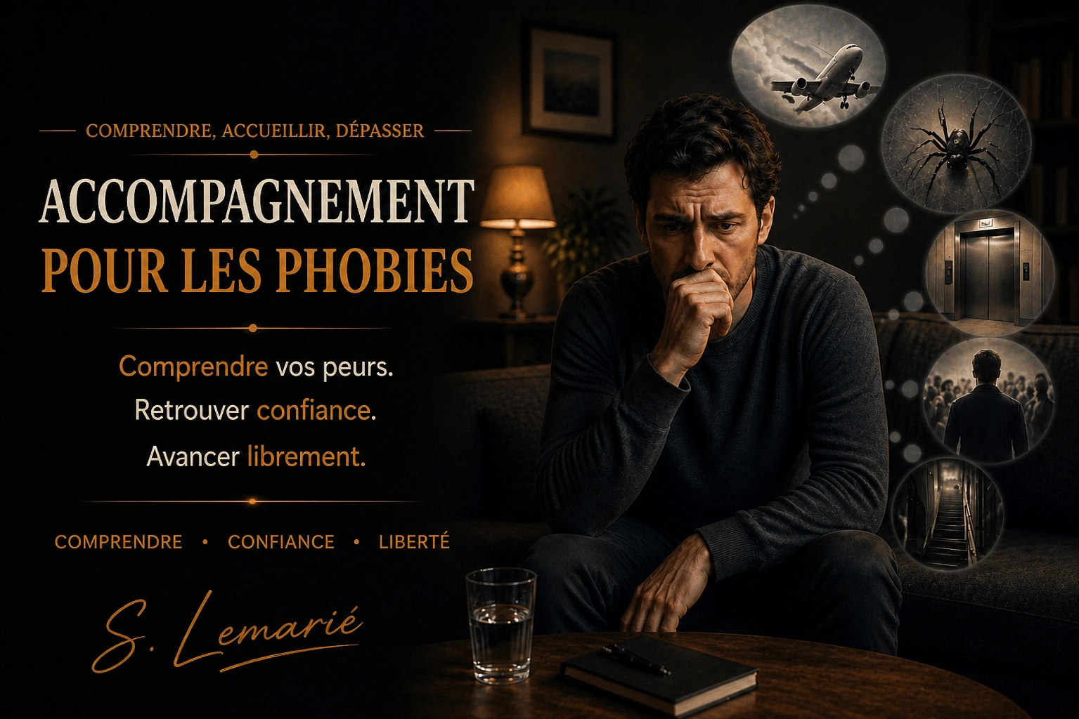 Sylvain Lemarié - Accompagnement pour les phobies, Grasse