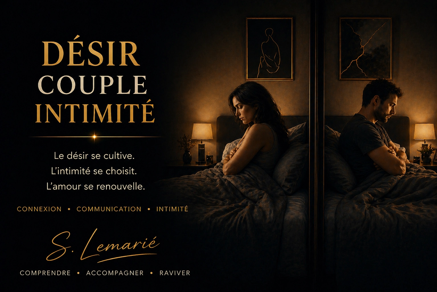 Absence de désir en couple, sexothérapie, Sylvain Lemarié, Grasse