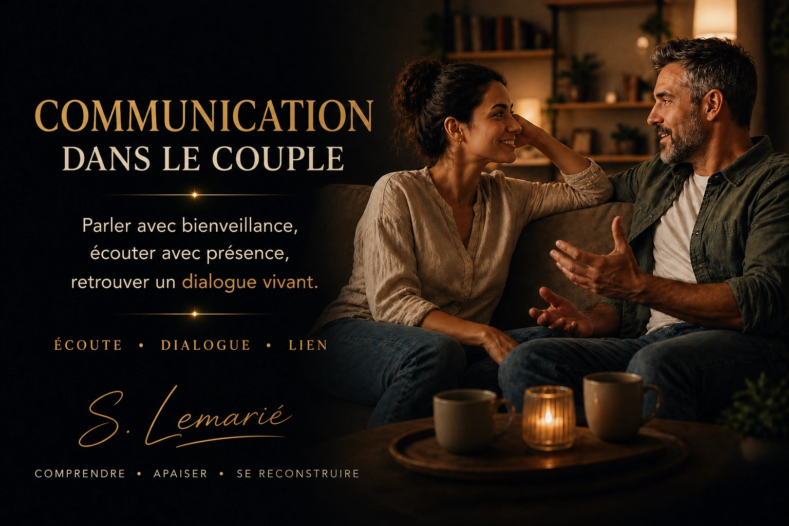 Communication dans le couple, thérapie de couple, Sylvain Lemarié, Grasse