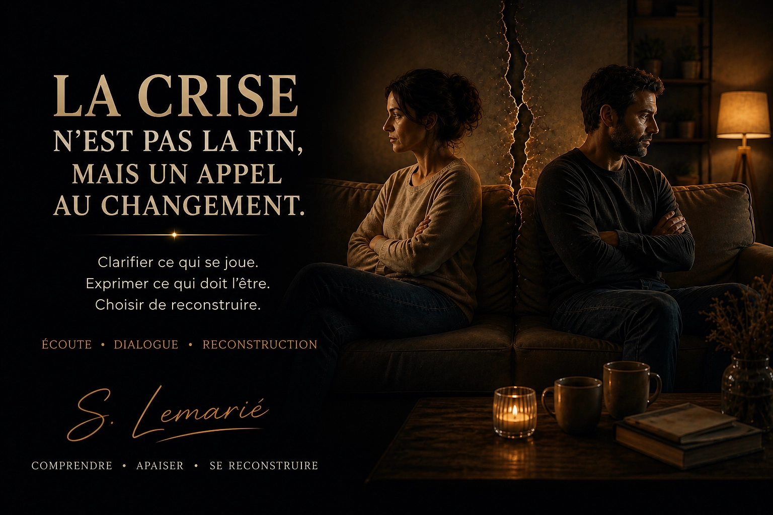 Crise dans le couple, thérapie de couple, Sylvain Lemarié, Grasse