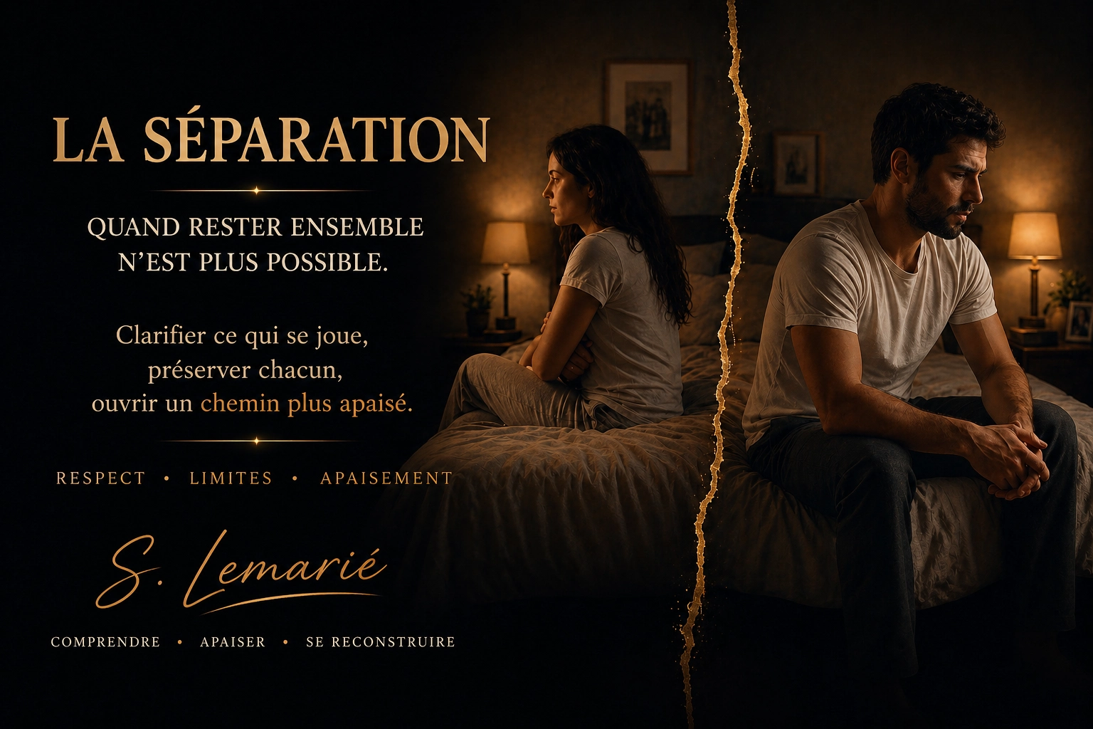Se séparer en bonne intelligence, thérapie de couple, Sylvain Lemarié, Grasse