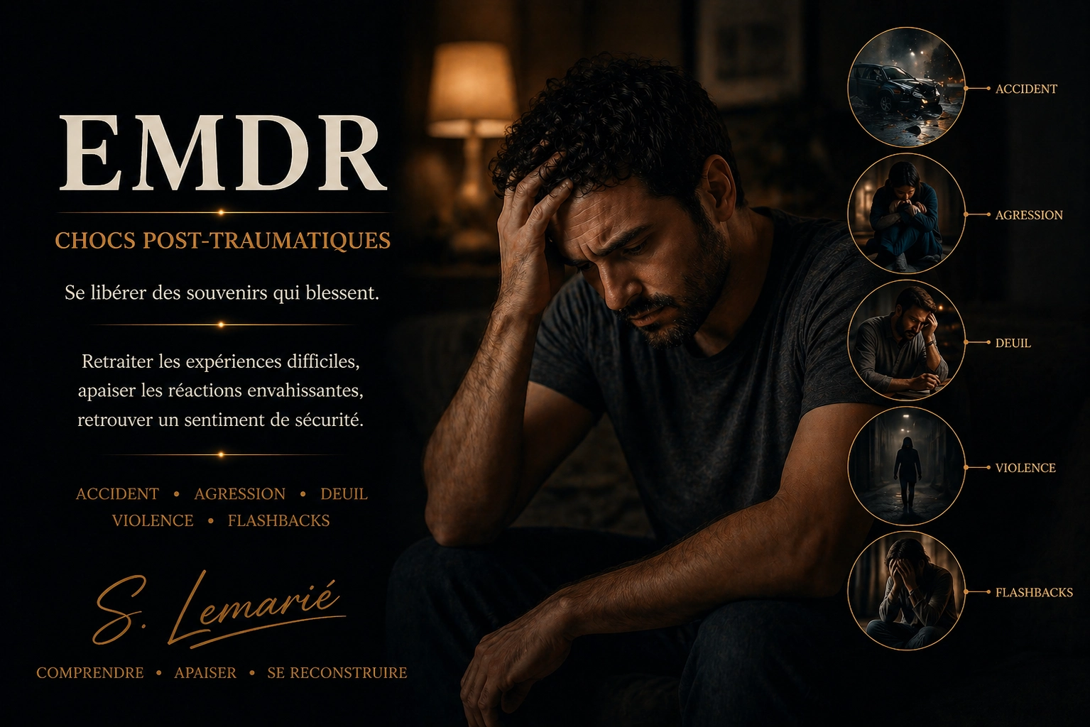 EMDR choc post-traumatique, Grasse
