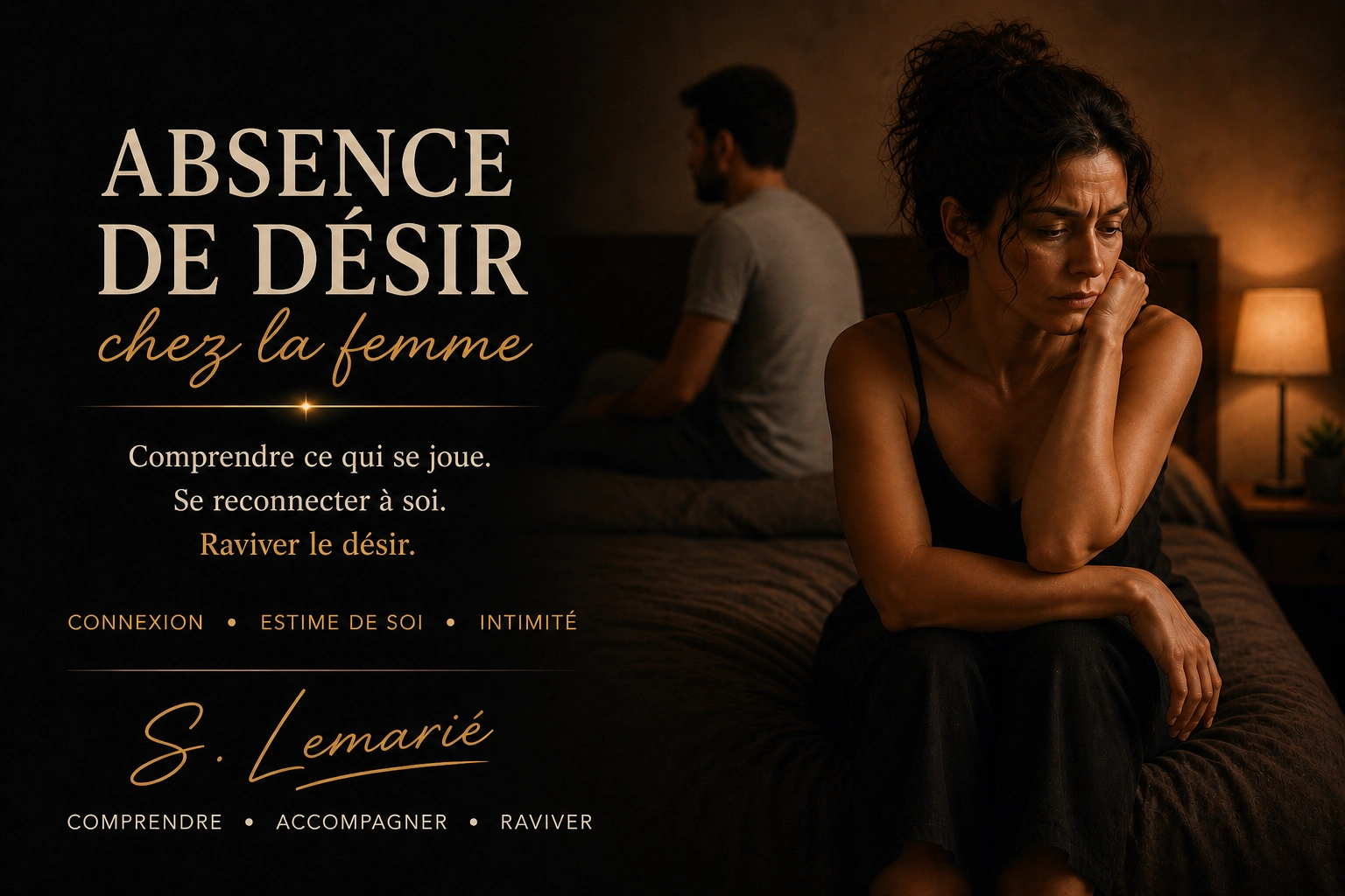 Absence de désir chez la femme - Sexothérapie, Sylvain Lemarié, Grasse
