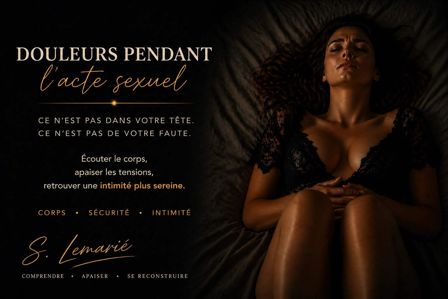Sylvain Lemarié - Sexothérapie - Douleurs lors de la pénétration, Grasse