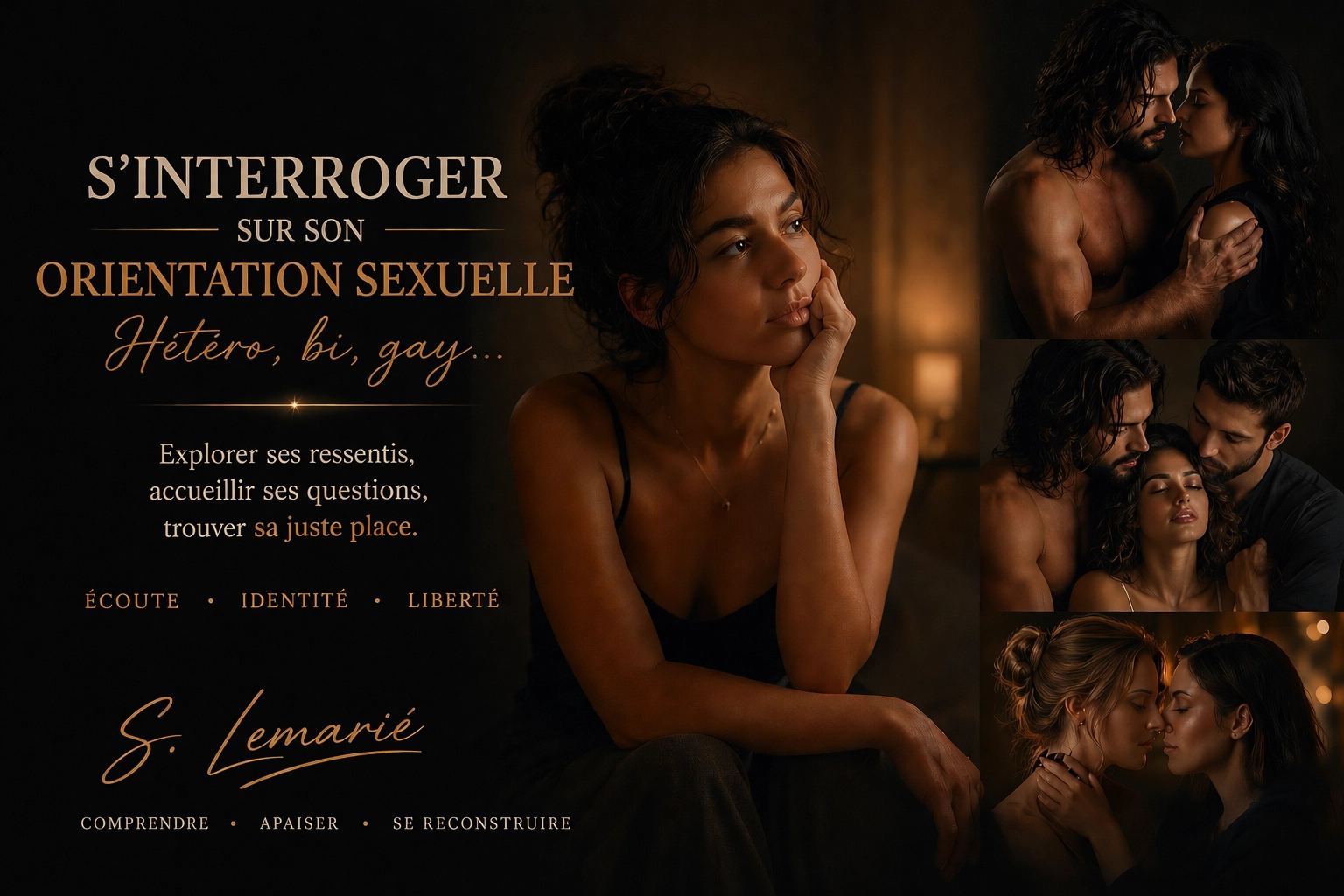 Sylvain Lemarié - Sexothérapie - S'interroger sur son orientation sexuelle, Grasse