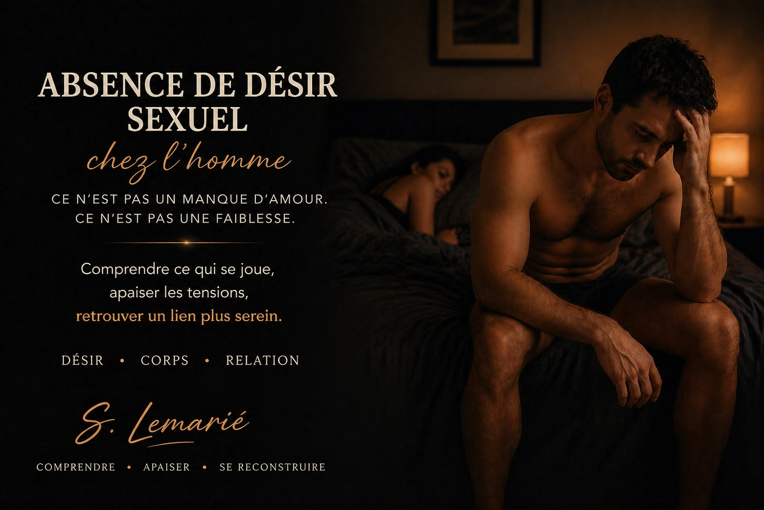 Sylvain Lemarié - Sexothérapie - Absence de désir chez l'homme, Grasse