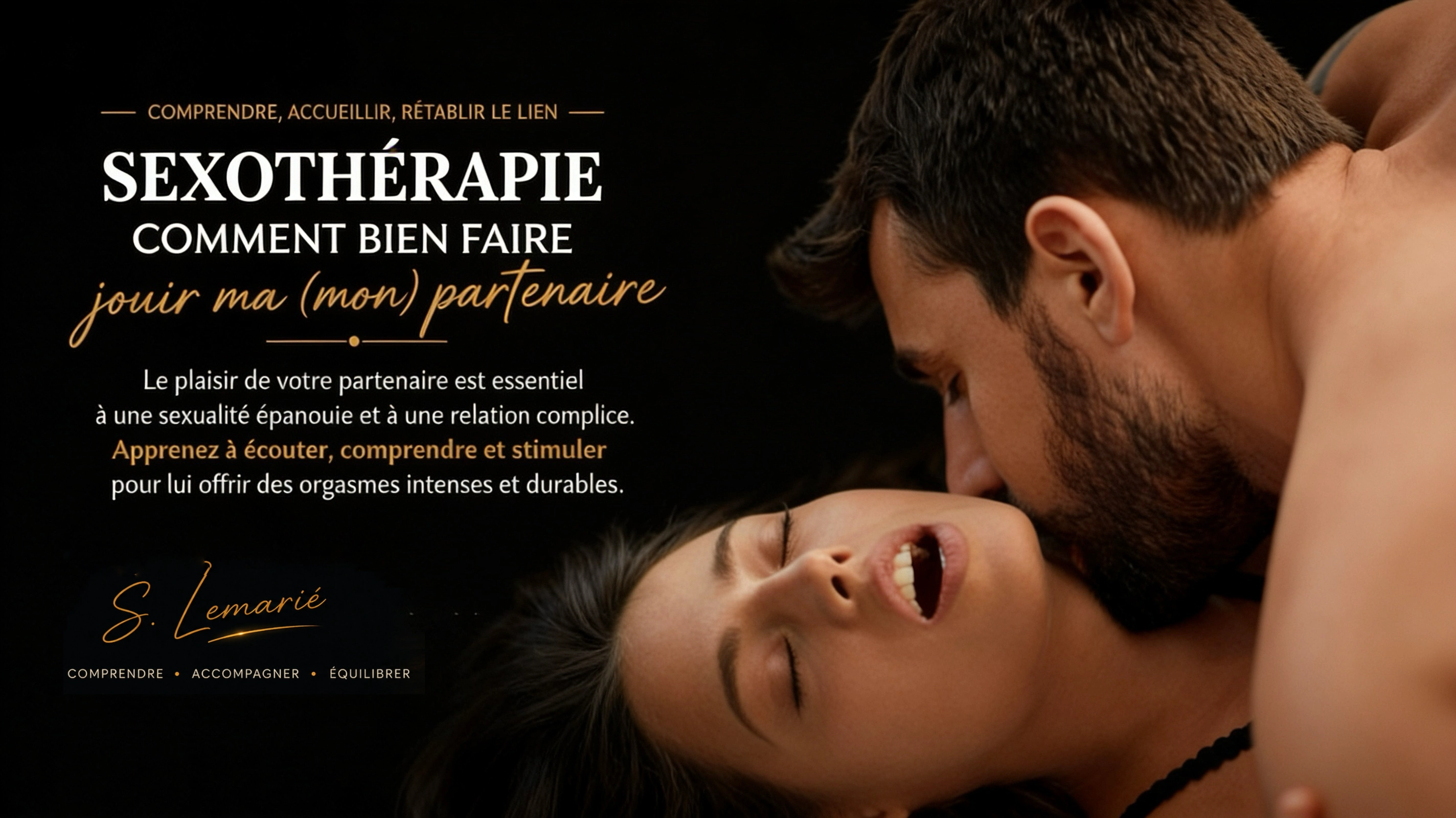 Sexothérapie du couple, plaisir partagé, Grasse