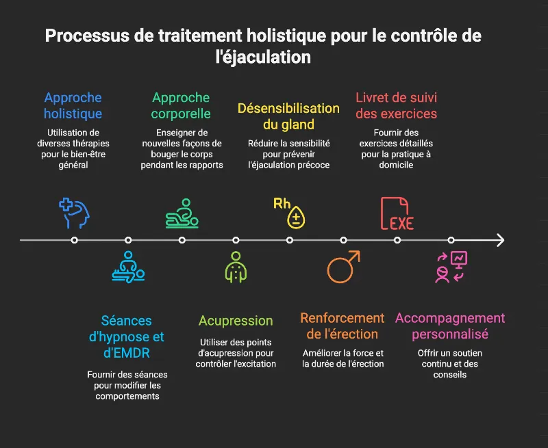 Résumé de l'approche thérapeutique éjaculation précoce